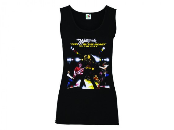 Whitesnake - Live in the Heart of the City - camiseta tirantes mujer