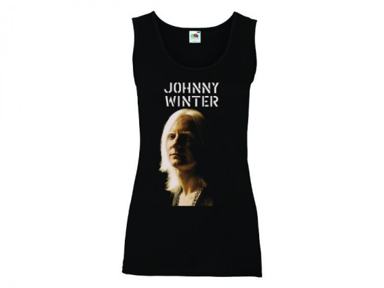 Johnny Winter  - camiseta tirantes mujer