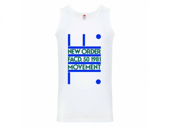 camiseta tirantes New Order Movement