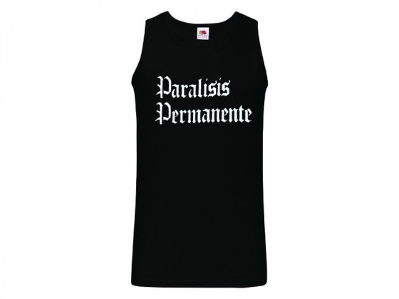 Camiseta Parálisis Permanente - tirantes hombre