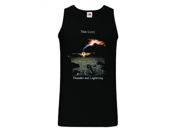 Camiseta Thin Lizz - Thunder and Lightning - tirantes hombre 