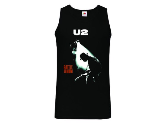 camiseta U2 - Rattle and Hum - tirantes