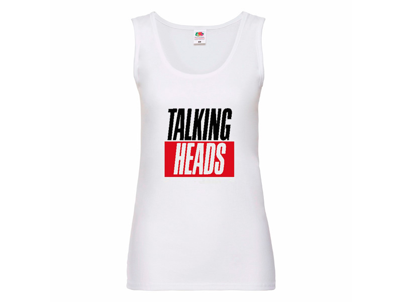 Camiseta tirantes mujer Talking Heads